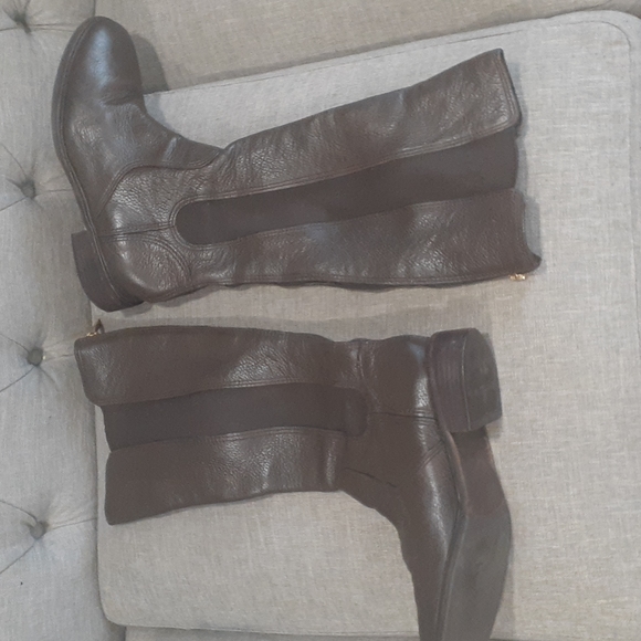 Tory Burch Shoes - Tory burch Kristy brown leather boots size 10M